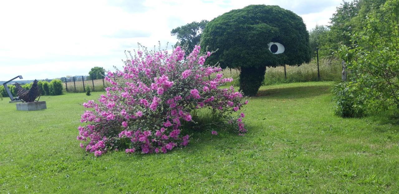 Willa Gite Dans Parc De Sculptures - Gite "Zanzibar" Port-Mort Zewnętrze zdjęcie