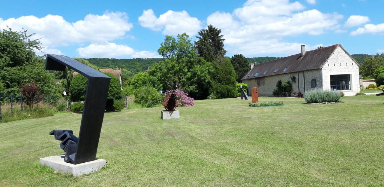 Willa Gite Dans Parc De Sculptures - Gite "Zanzibar" Port-Mort Zewnętrze zdjęcie